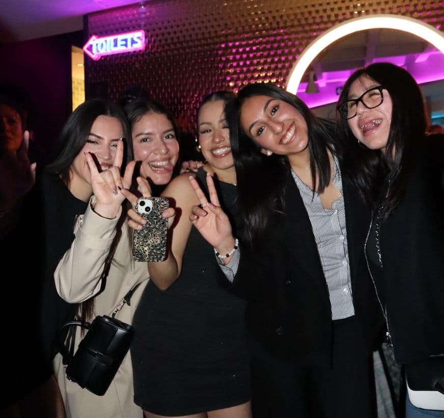 Guests enjoying one of Barcelona International Social's nightlife locations