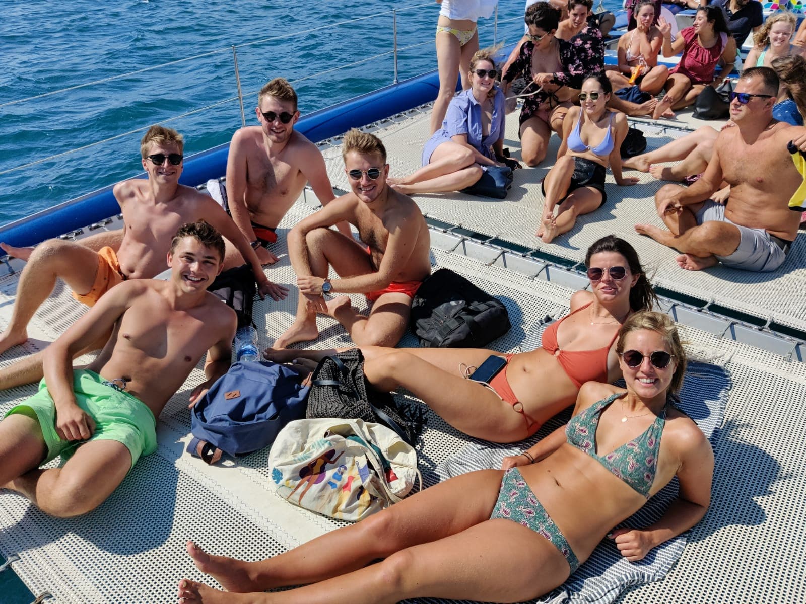 Catamaran party