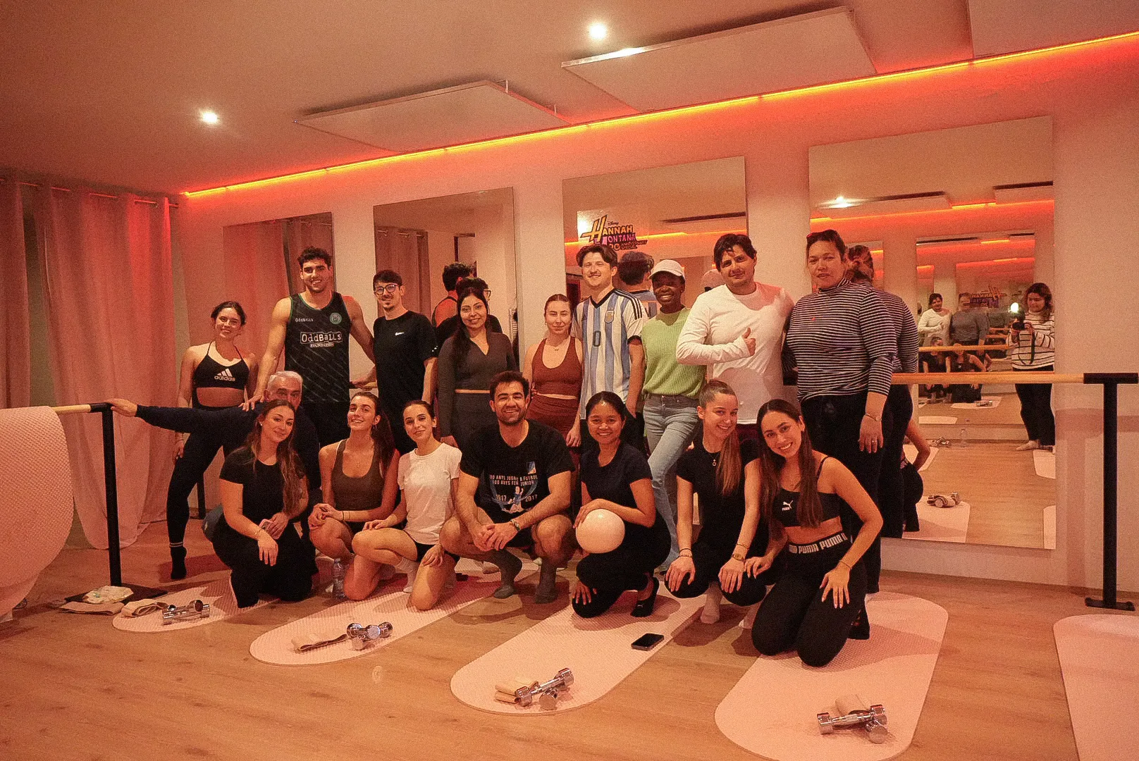 The Viver community together at a group activity