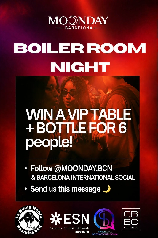 MOONDAY BOILER ROOM NIGHT 🌙 at COSTA BREVE