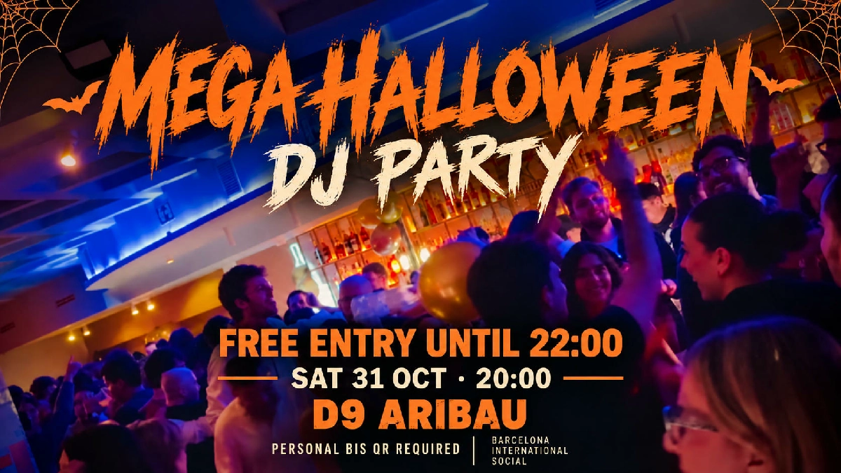 MEGA HALLOWEEN DJ PARTY 🎃 at D9 ARIBAU